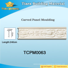 Хорошая цена пластиковые pu молдинги стены для оформления TCPM063